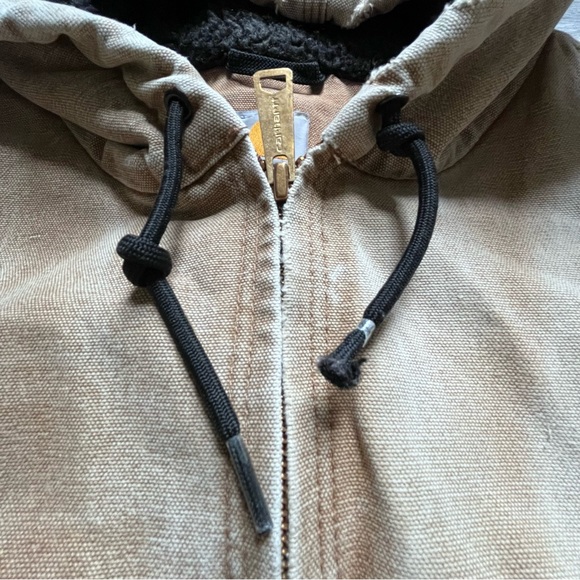 Carhartt J141 211 Men's 3X tall Sherpa Lined Canvas Duck Jacket distressed - Picture 8 of 16